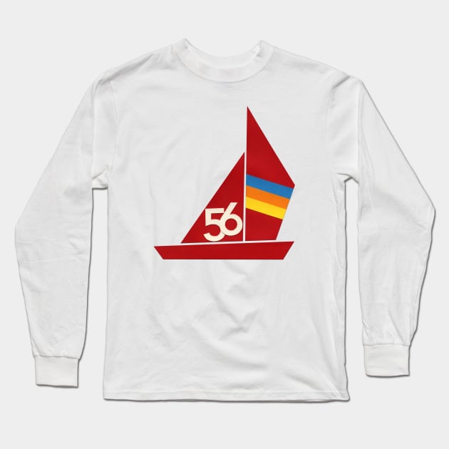 Sailing Regatta 56 Long Sleeve T-Shirt by Rosi Feist